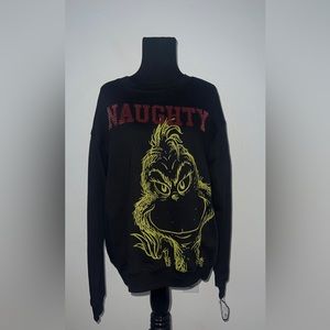 NWT Dr. Seuss' How The Grinch Stole Christmas
Naughty Grinch Graphic Sweatshirt